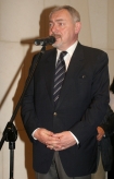 750 lat lokacji Krakowa: Otwarcie Pawilonu Wystawowo-Informacyjnego Wyspiaski 2000. n/z Prezydent Miasta Krakowa prof. Jacek Majchrowski.
