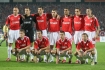 Puchar UEFA: Wisa Krakw - SV Mattersburg 1:0. n/z druyna Wisy Krakw.