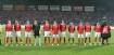 Wisa Krakw - FC Sevilla (Mecz na stulecie). n/z Druyna Wisy przed meczem.