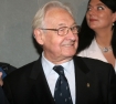 750 lat lokacji Krakowa: Otwarcie Pawilonu Wystawowo-Informacyjnego Wyspiaski 2000. n/z Andrzej Wajda.