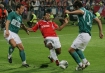 Puchar UEFA: Wisa Krakw - SV Mattersburg 1:0. n/z Jean Paulista (Wisa Krakw).
