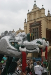 Parada Smokw 2007: Parada smokw i rycerzy na Rynku Gwnym w Krakowie.