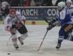 Hokej na lodzie (PLAY-OFF): Cracovia Krakw - Stoczniowiec Gdask 3:5. n/z Mateusz Rompkowski (Stoczniowiec)