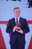 2016-01-26, Gala Czlowiekiek wolnosci 2015 tygodnika wSieci, Warszawa, Polska n/z  Andrzej Duda