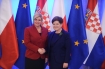 Beata Szydo z prezydent Chorwacji