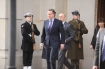 2016-02-05 David Cameron opuszcza Kancelarie Prezesa Rady Ministrow. Warszawa, Polska